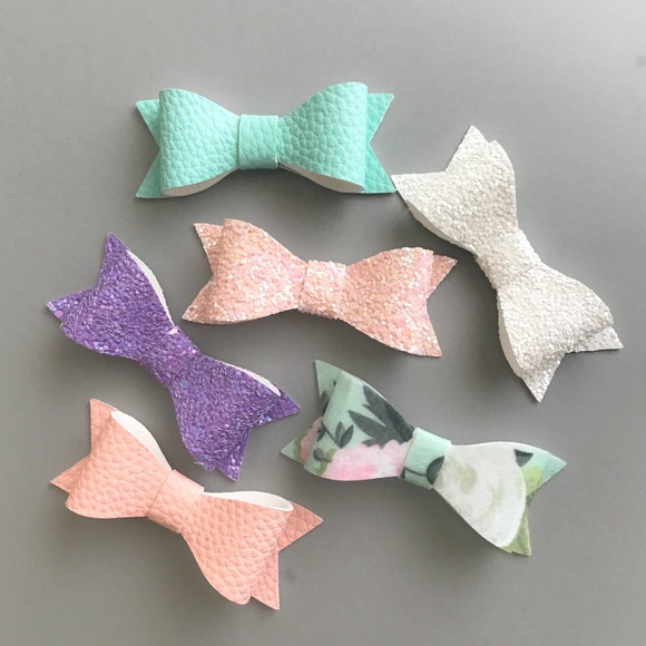 Nora & Jane Co. Other - Assorted Spring Bows/Headband(Set Of 6)